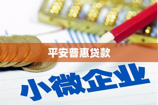 固镇平安普惠贷款
