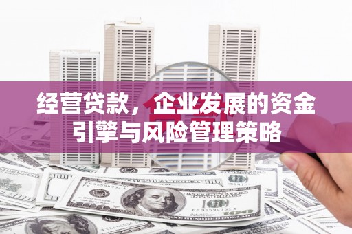 固镇经营贷款，企业发展的资金引擎与风险管理策略