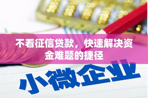 固镇不看征信贷款，快速解决资金难题的捷径