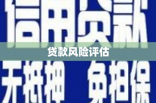 固镇贷款风险评估