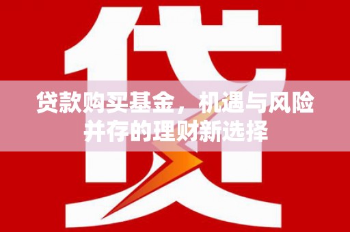 固镇贷款购买基金，机遇与风险并存的理财新选择