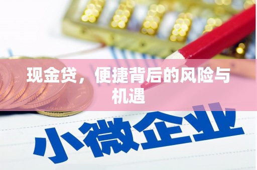 固镇现金贷，便捷背后的风险与机遇
