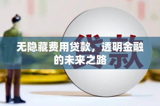 固镇无隐藏费用贷款，透明金融的未来之路