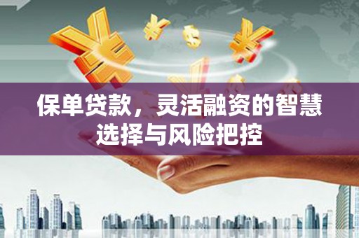 固镇保单贷款，灵活融资的智慧选择与风险把控