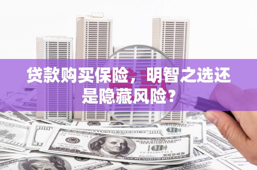 固镇贷款购买保险，明智之选还是隐藏风险？