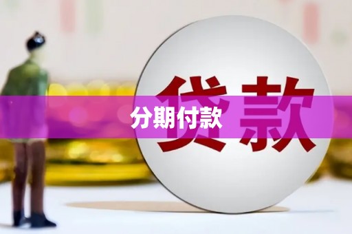 固镇分期付款