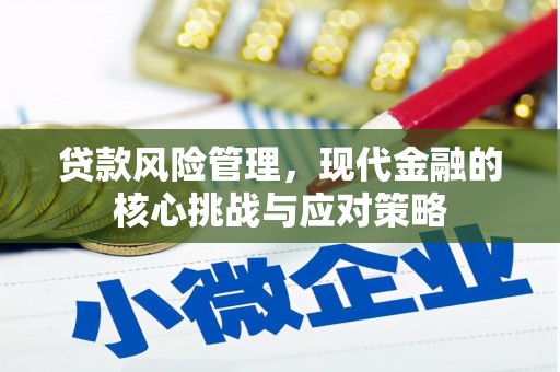 固镇贷款风险管理，现代金融的核心挑战与应对策略