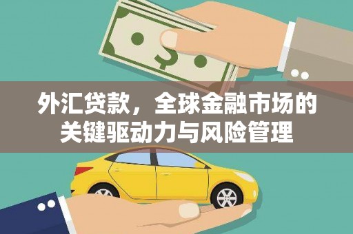 固镇外汇贷款，全球金融市场的关键驱动力与风险管理