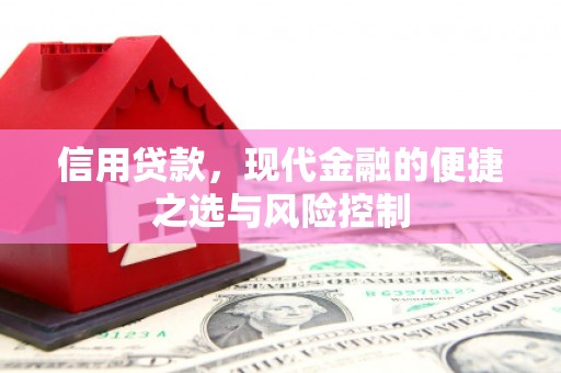 固镇信用贷款，现代金融的便捷之选与风险控制