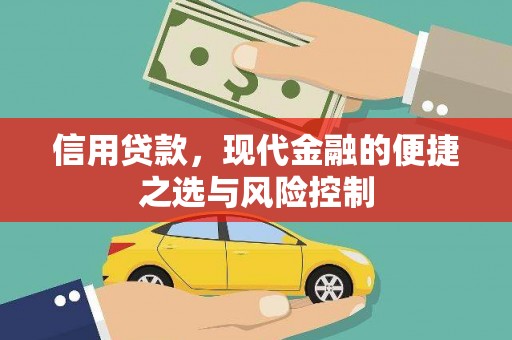 固镇信用贷款，现代金融的便捷之选与风险控制