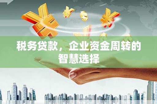 固镇税务贷款，企业资金周转的智慧选择