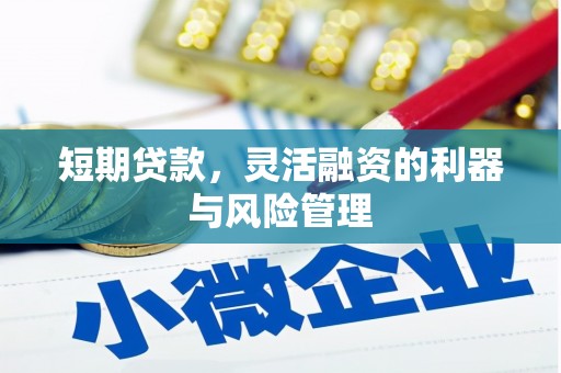 固镇短期贷款，灵活融资的利器与风险管理