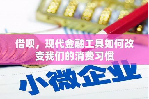 固镇借呗，现代金融工具如何改变我们的消费习惯
