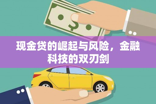 固镇现金贷的崛起与风险，金融科技的双刃剑