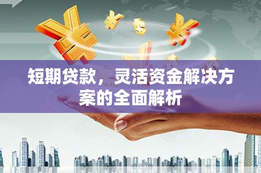 固镇短期贷款，灵活资金解决方案的全面解析