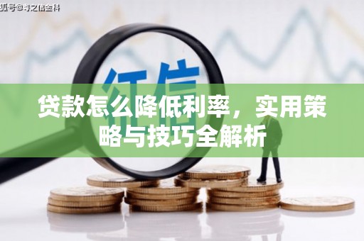 固镇贷款怎么降低利率，实用策略与技巧全解析