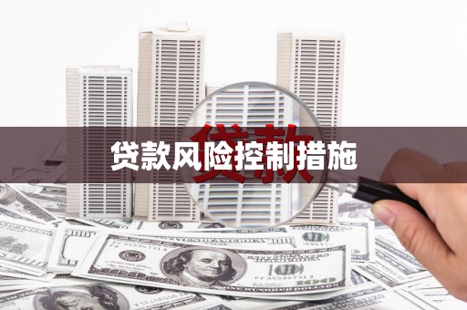 固镇贷款风险控制措施