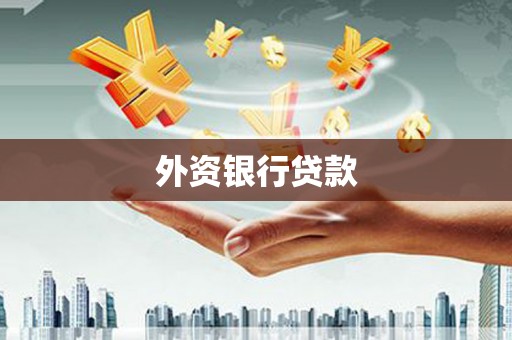 固镇外资银行贷款