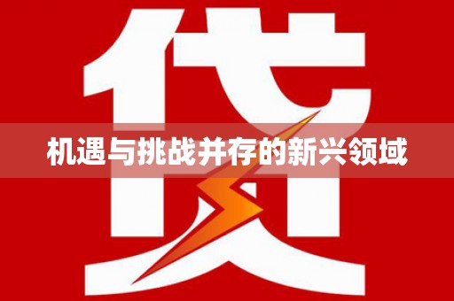 固镇机遇与挑战并存的新兴领域