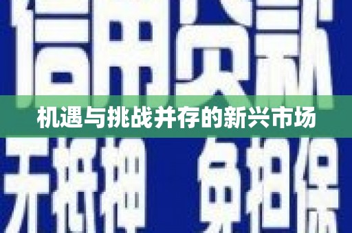固镇机遇与挑战并存的新兴市场
