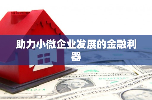 固镇助力小微企业发展的金融利器