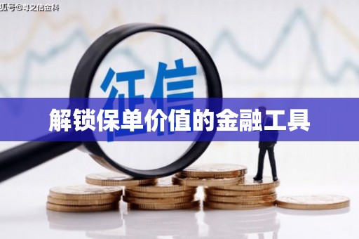 固镇解锁保单价值的金融工具